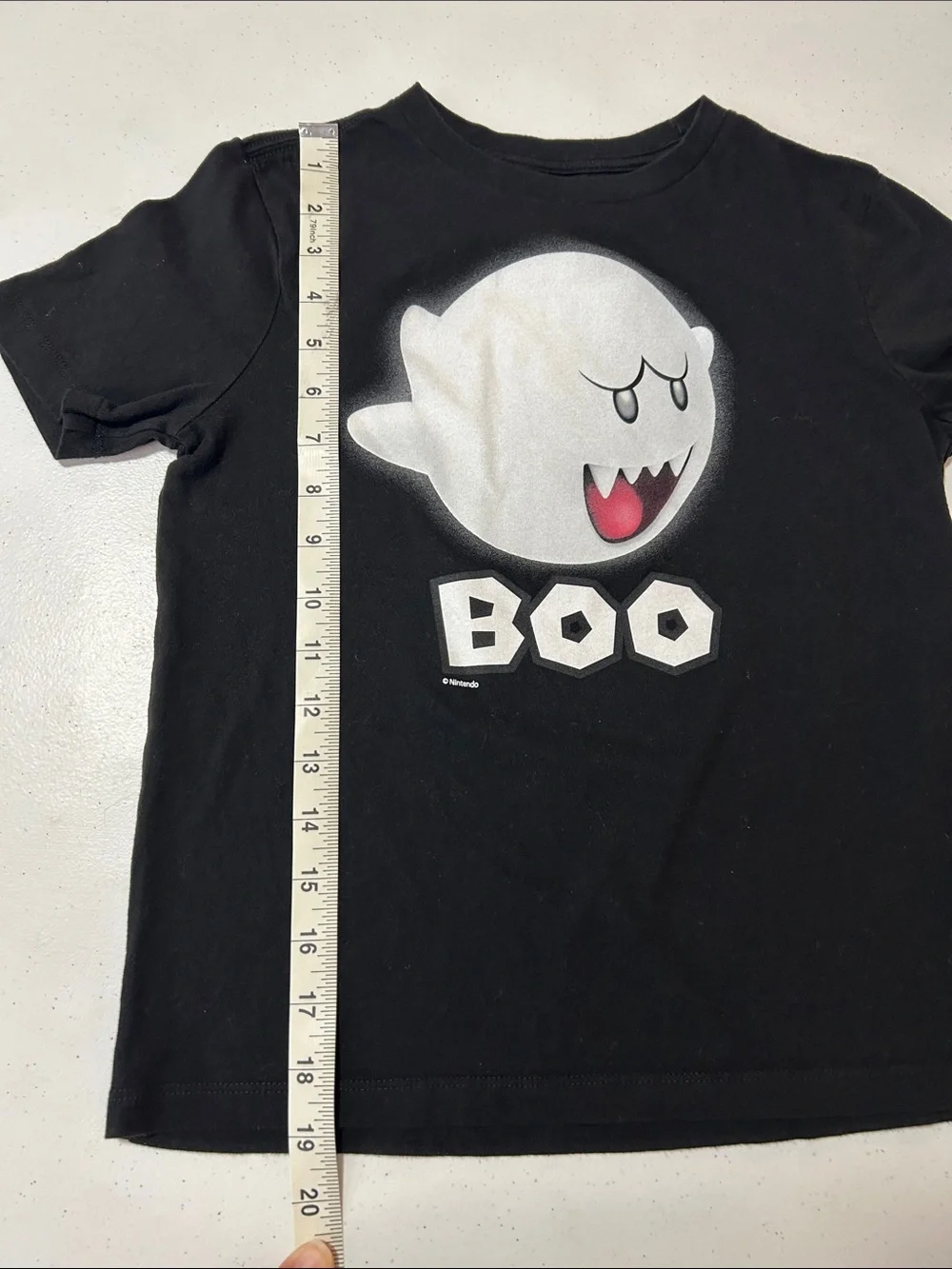 Old Navy Boy’s Nintendo Super Mario Ghost Halloween Top Size M (8)